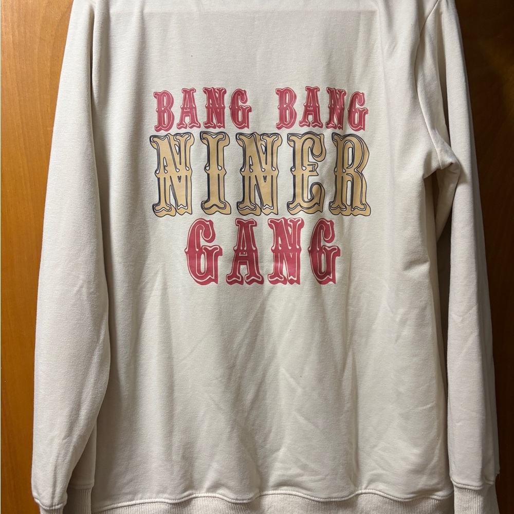 Bang Bang Niner Gang San Francisco 49ers thick long sleeve